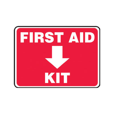 First Aid Kit Sign